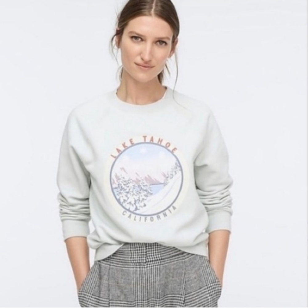 J. Crew Lake Tahoe Sweatshirt EUC